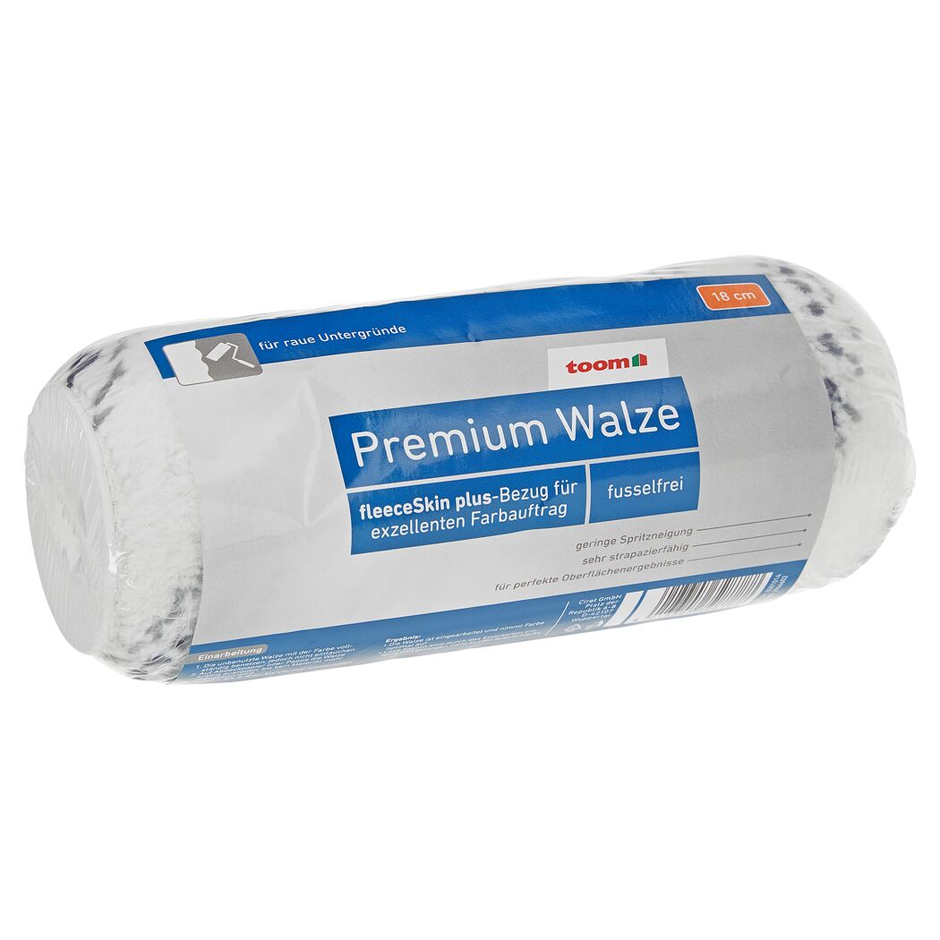 toom Premium Walze, 18 cm, für raue Untergründe