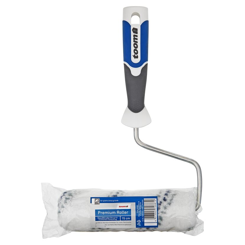 toom Premium Roller und Ersatzrolle in Folie verpackt
