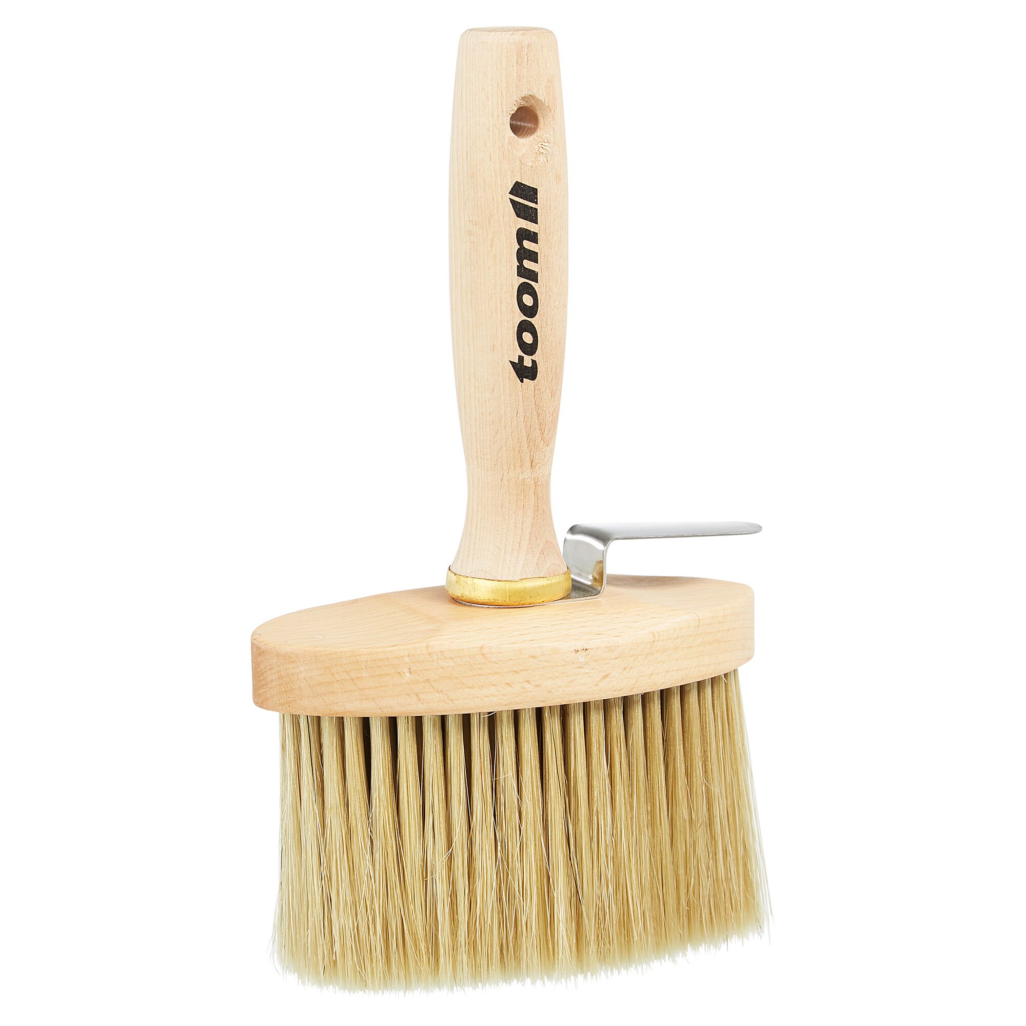 Fassadenstreichbürste von toom mit Metallspachtel