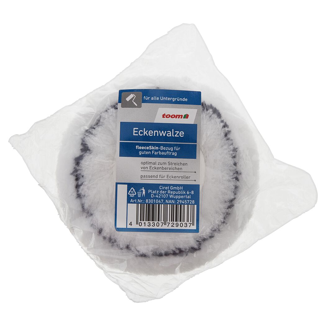 Eckenwalze von toom in geöffneter Verpackung