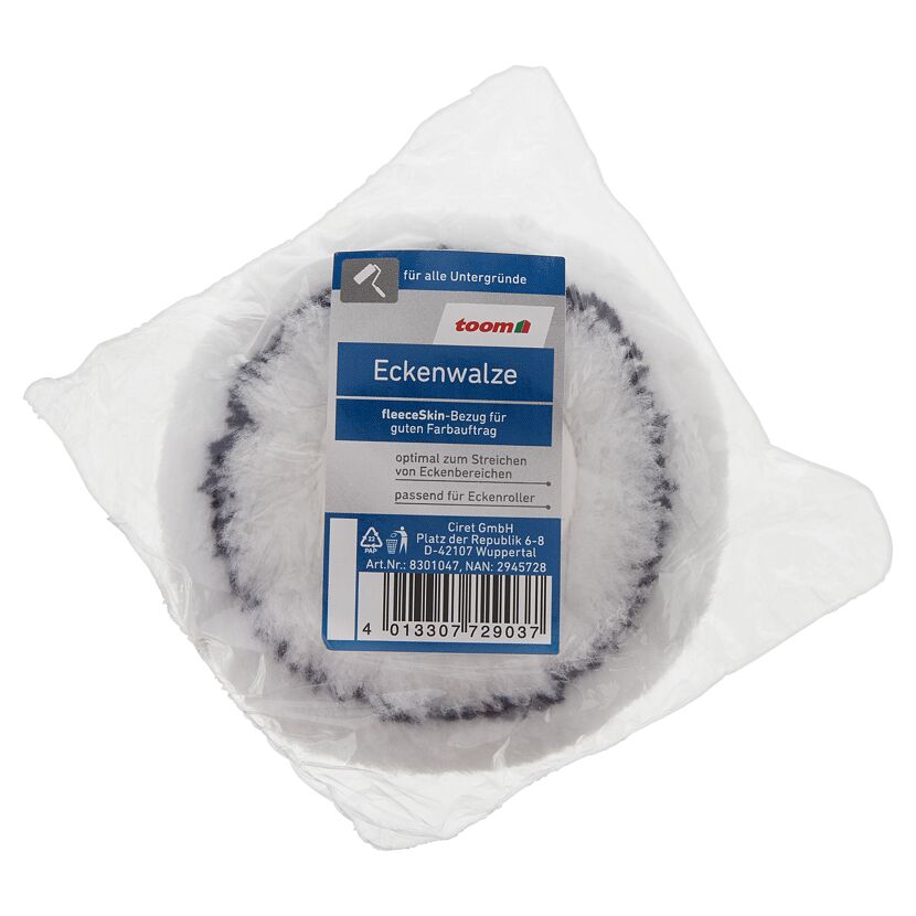 Eckenwalze von toom in geöffneter Verpackung