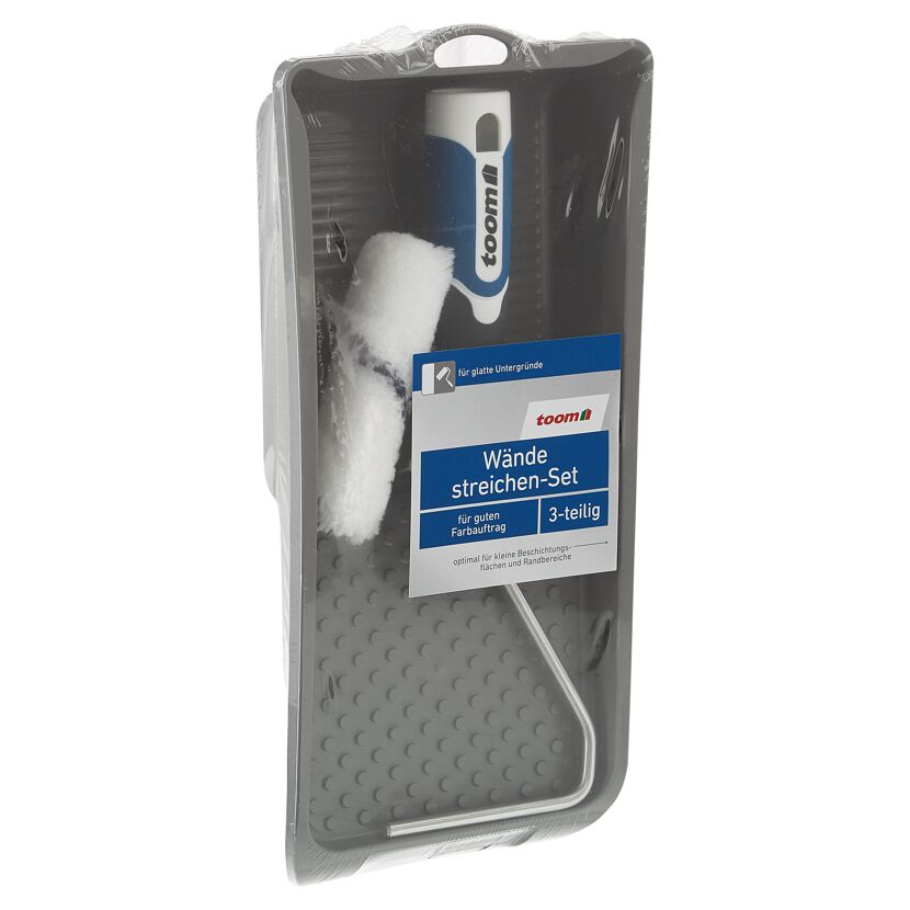Malerset 'Wände streichen' glatt 3-teilig