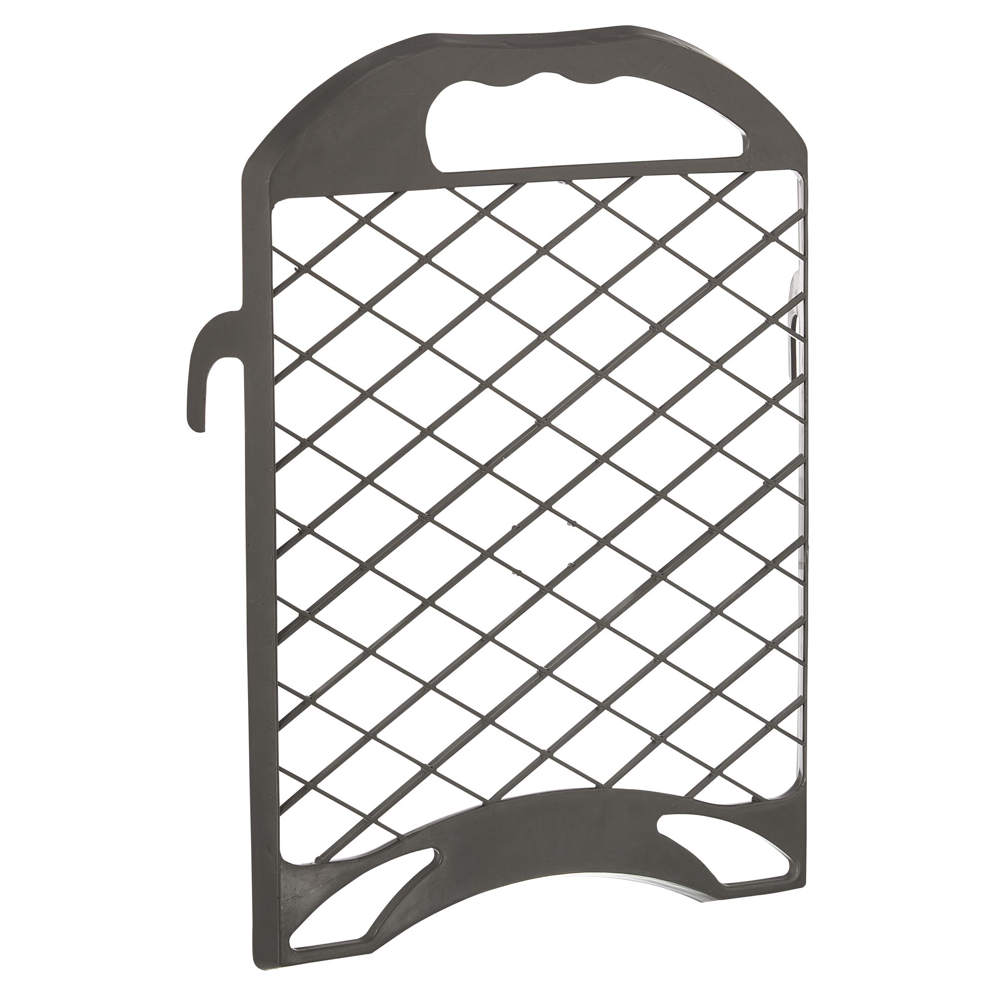 Graues Abstreifgitter 18 x 22 cm