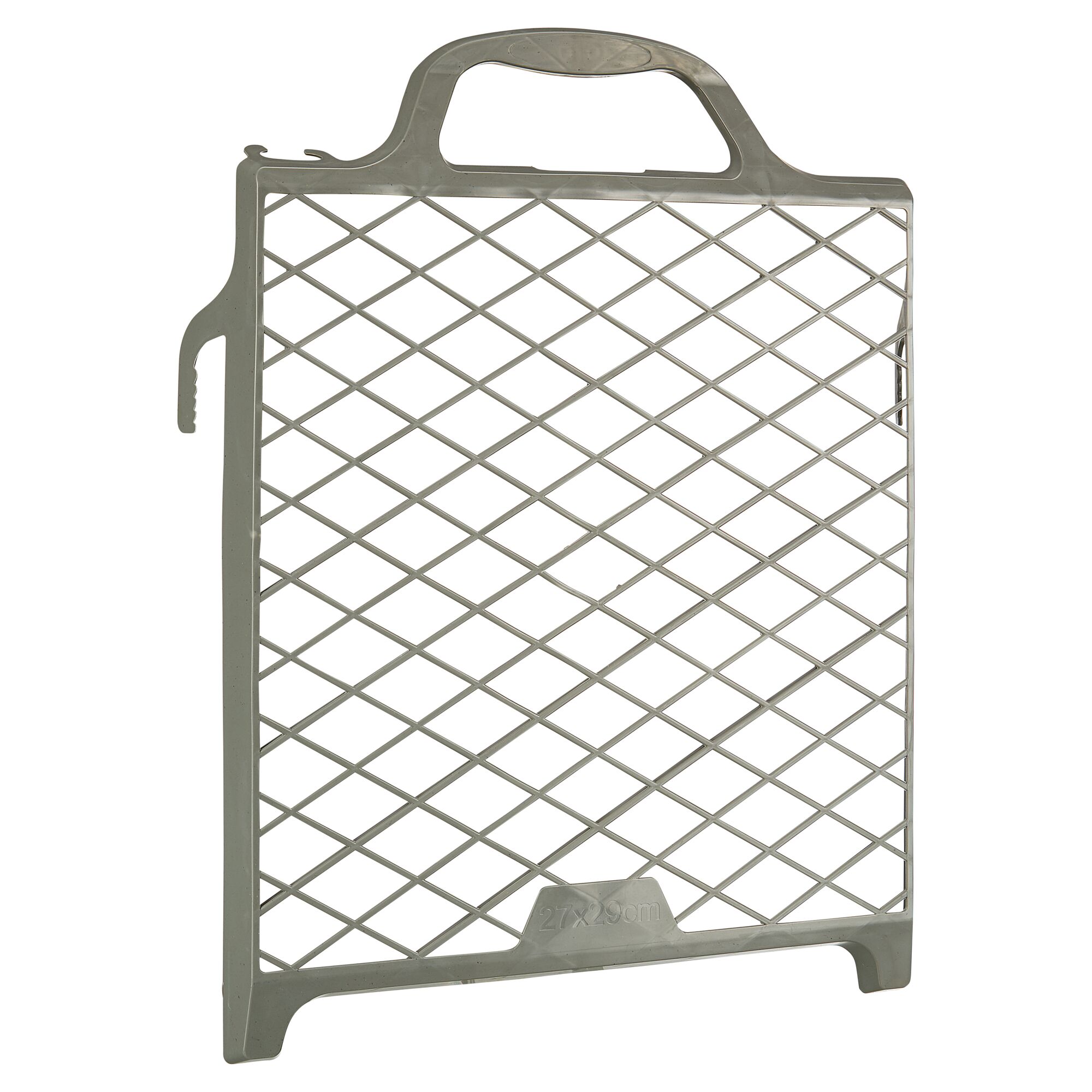 Graues Abstreifgitter aus Kunststoff