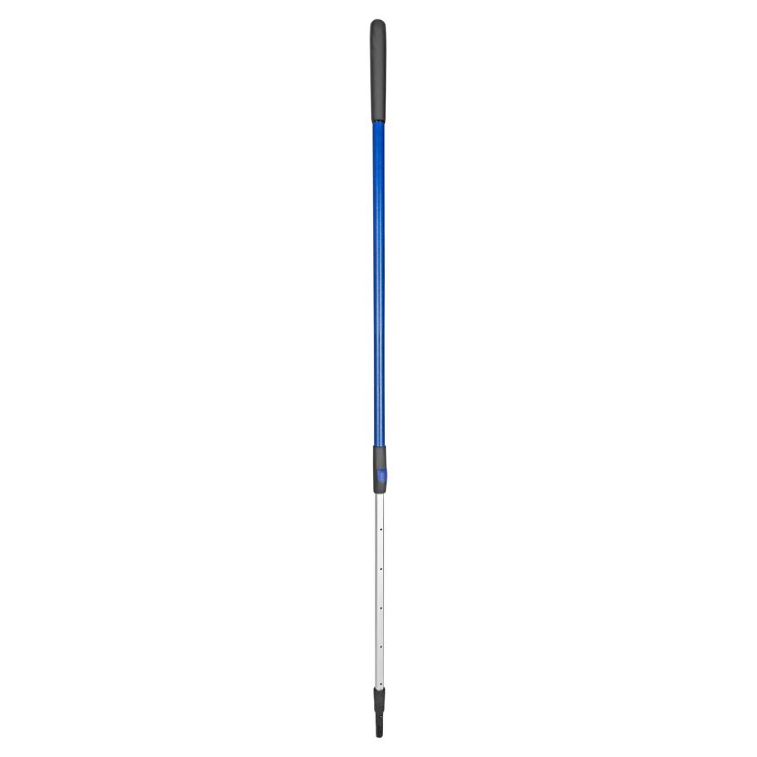 Blau-grauer Teleskopstab