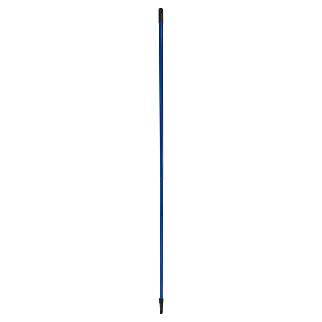Blauer Teleskopstiel