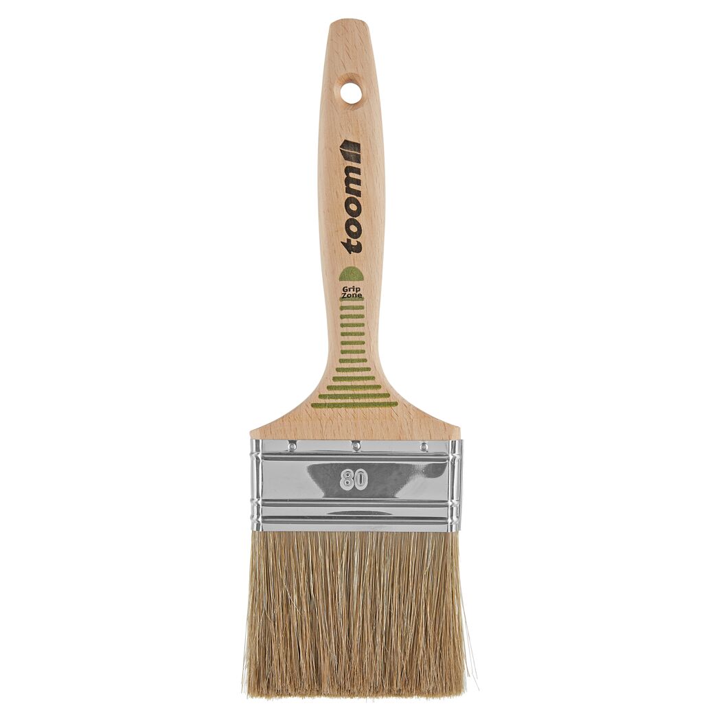 Flachpinsel Lasur 80 Premium von toom