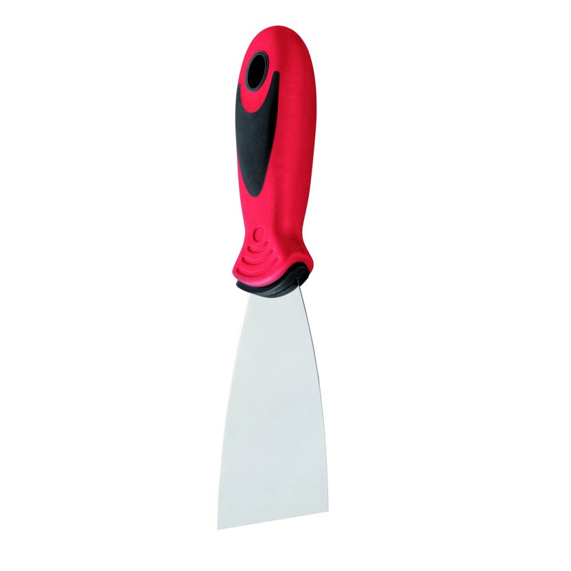 Edelstahl-Spachtel 6 cm mit 2 Komponenten-Griff
