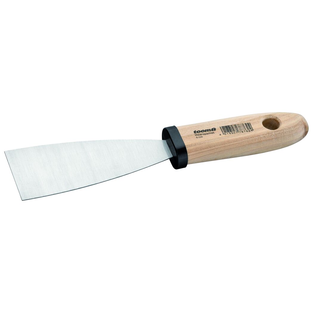 Malerspachtel mit Holzgriff