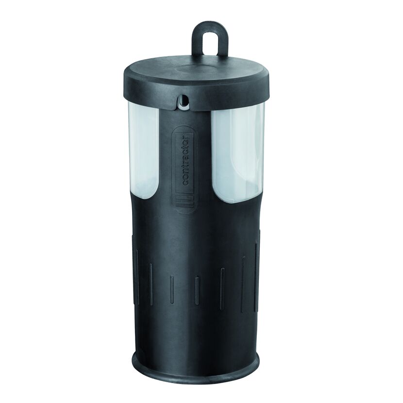 Schwarze Walzenbox Contractor