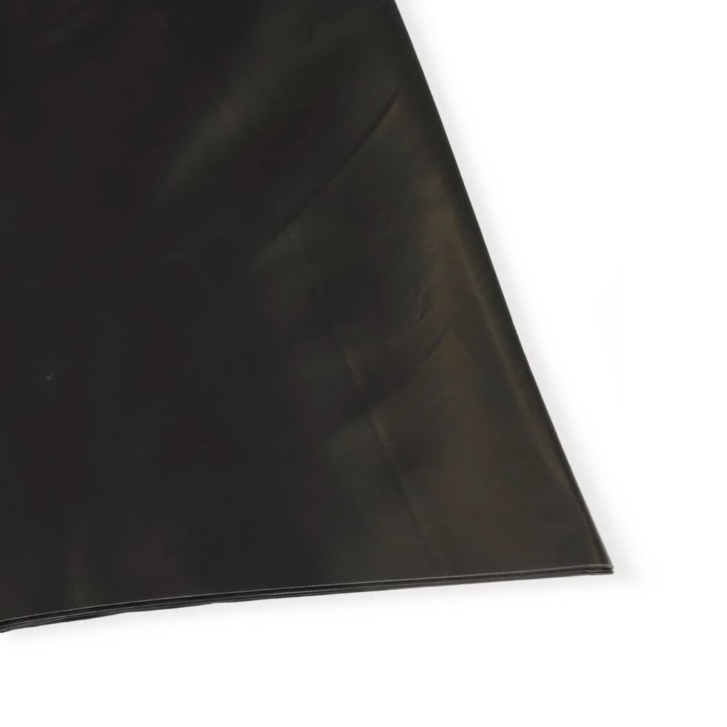 Schwarze Unterlegfolie