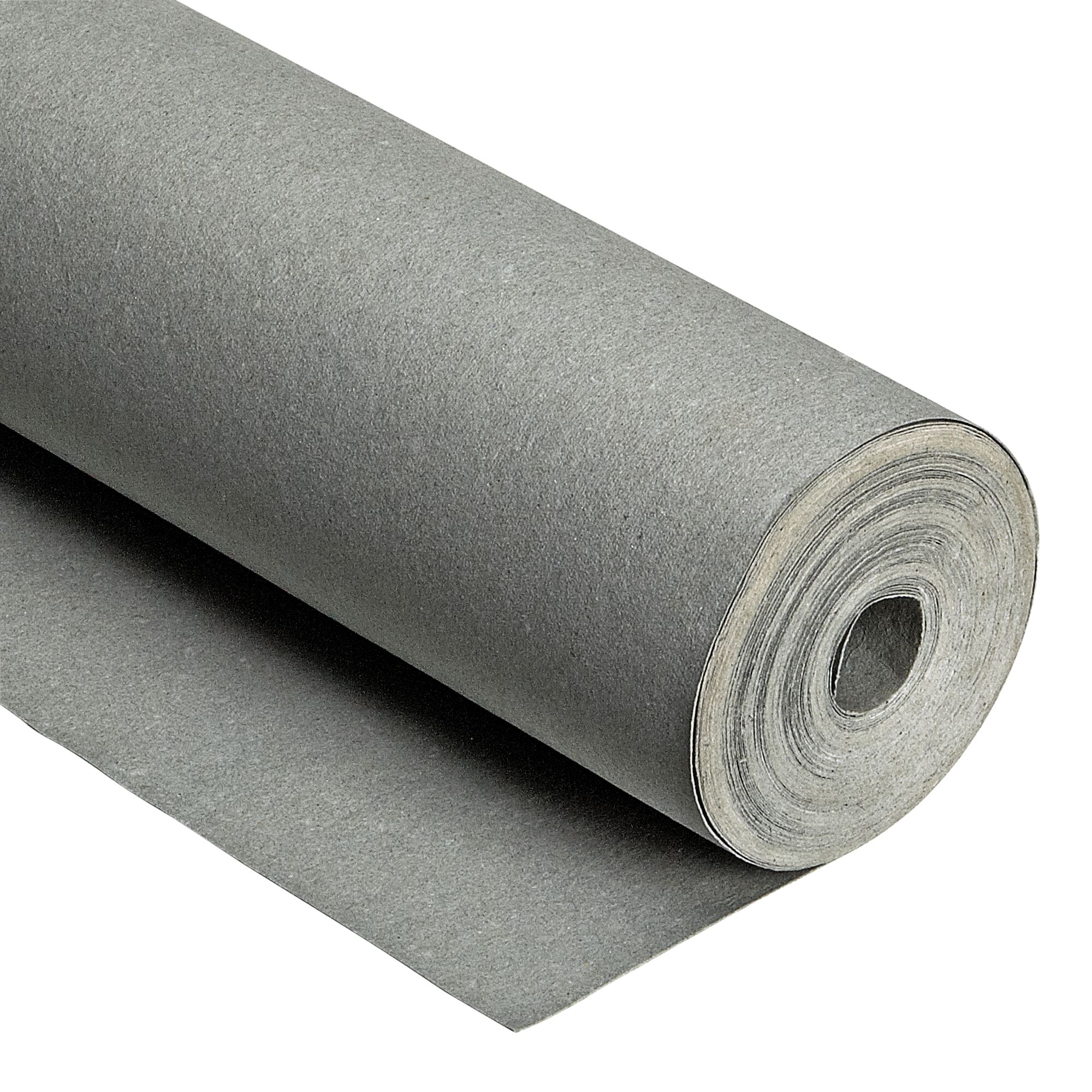 Graue Dämm- und Abdeckfilzrolle