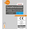 Blaue Dampfbremsfolie von Toom