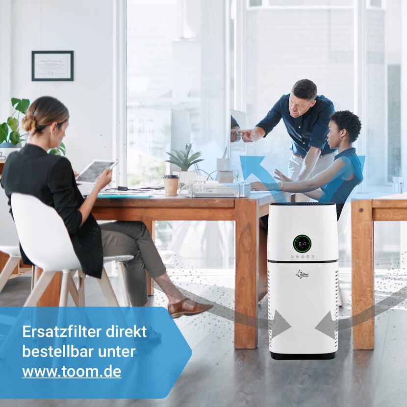 Luftreiniger im Büro