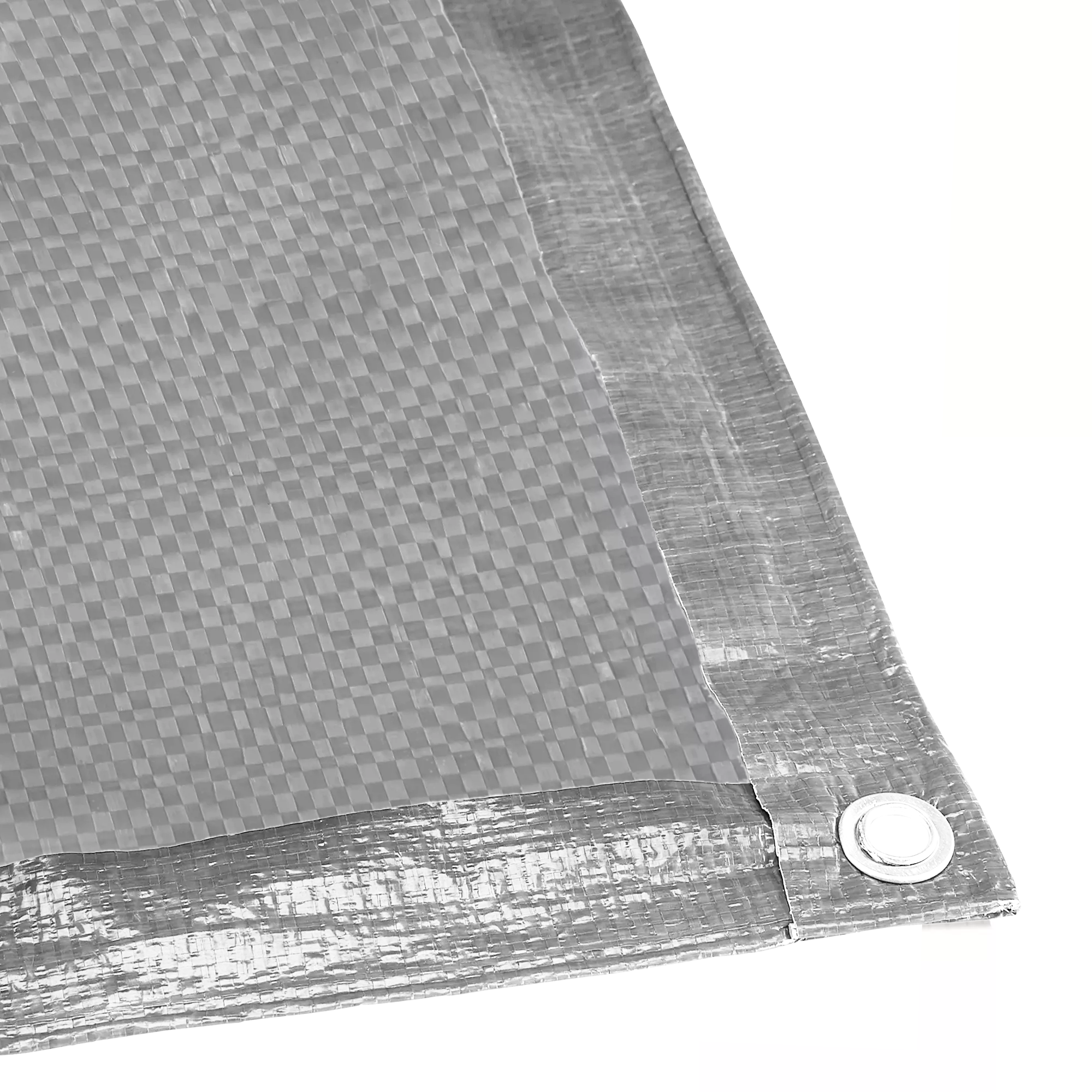 Gewebeplane grau 3 x 4 m 70 g/m²