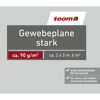 Gewebeplane stark 2 x 3 m 90 g/m²