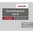 Gewebeplane stark grün/silber 2 x 3 m 90 g/m²