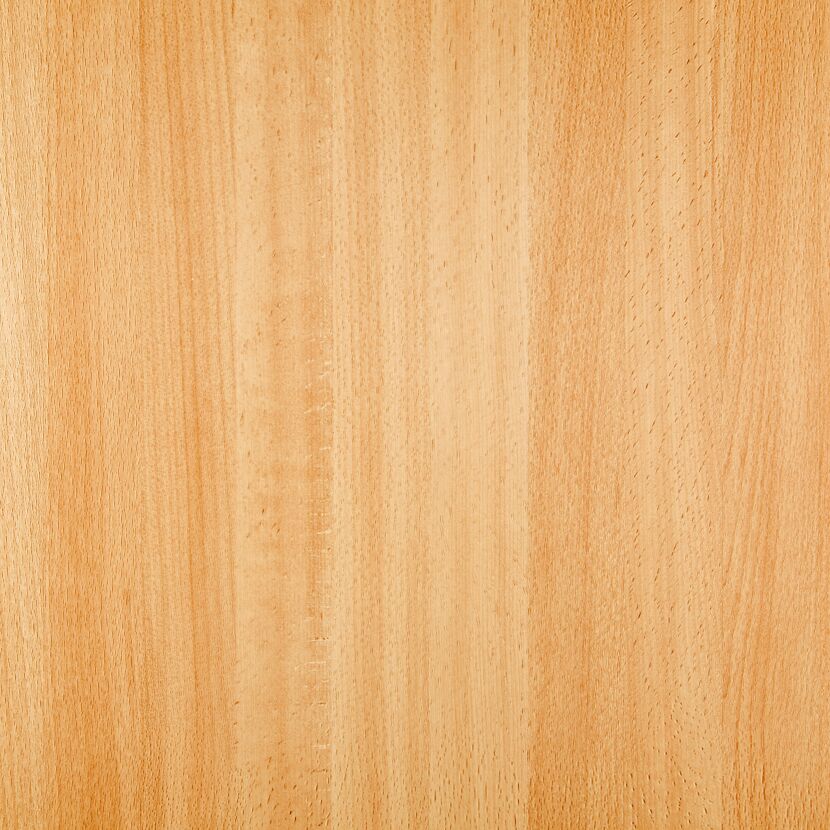 Nahaufnahme einer hellbraunen Holzmaserung