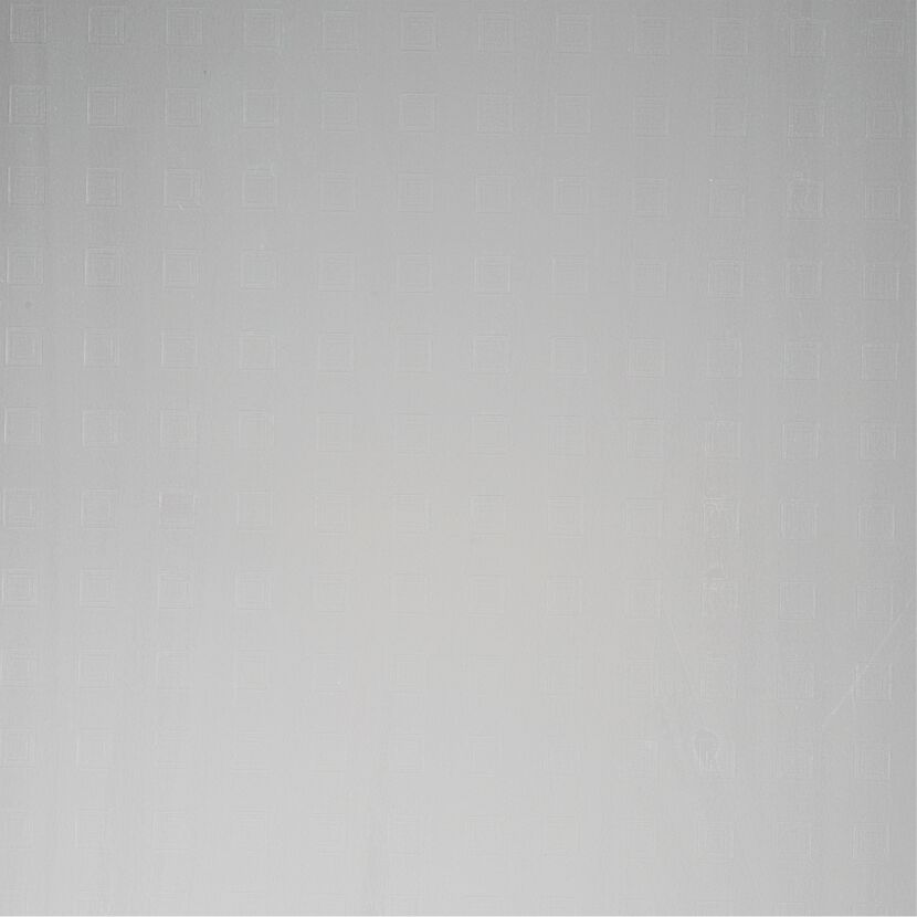 Graue, selbstklebende Sonnenschutzfolie mit quadratischem Muster