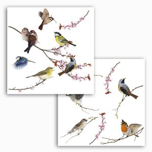 Fenstersticker 'Birds' 12-teilig