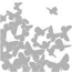 Verkleinertes Bild von Fenstersticker 'Schmetterlinge' 21-teilig