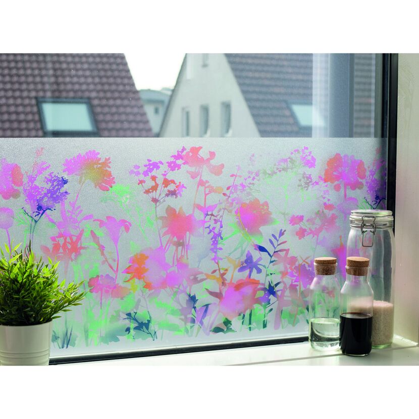Sichtschutzfolie 'Static Premium' mira-mehrfarbig 45 x 150 cm