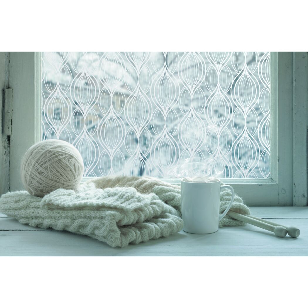 Sichtschutzfolie 'Static Premium' chari-transparent 67,5 x 150 cm