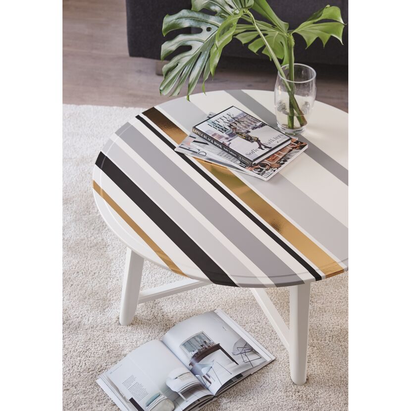 Klebefolie Uni grau seidenmatt  90 x 210 cm