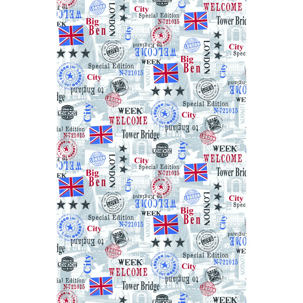 Klebefolie 'Lindley' mehrfarbig 45 x 150 cm