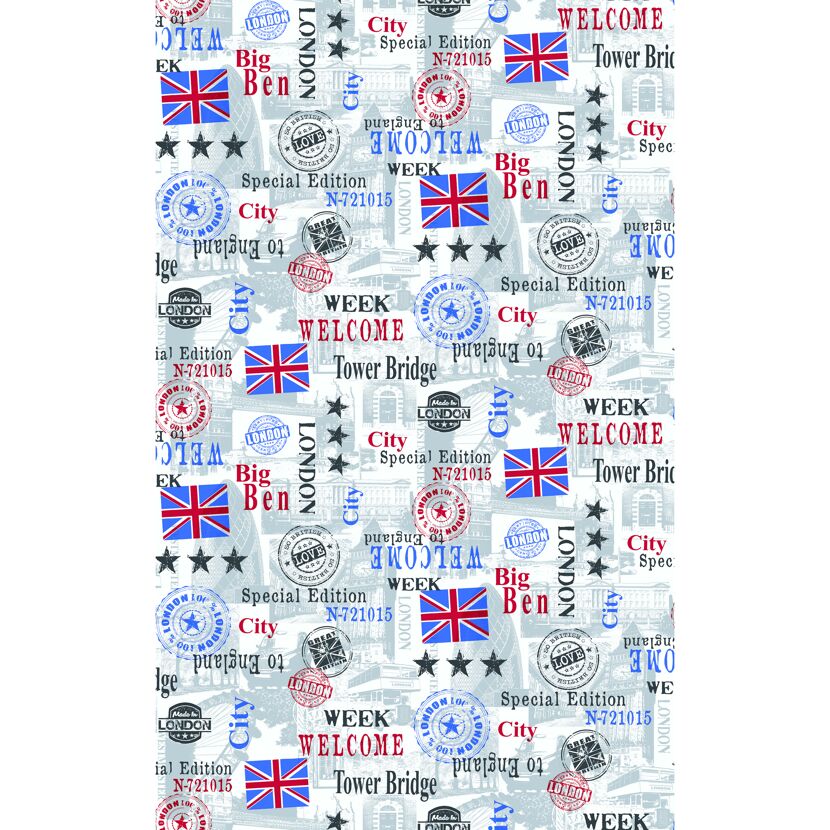 Klebefolie 'Lindley' mehrfarbig 45 x 150 cm