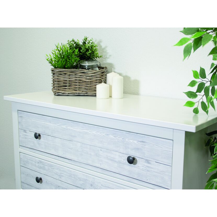 Klebefolie shabby-wood-braun 45 x 200 cm