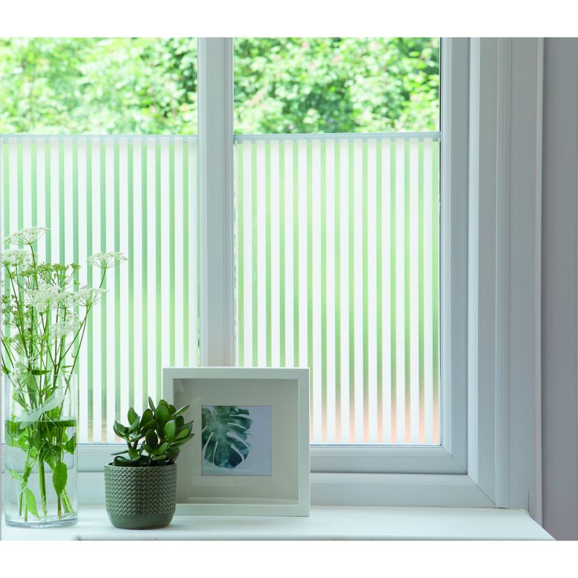 Sichtschutzklebefolie 'Linia' transparent 67,5 x 150 cm