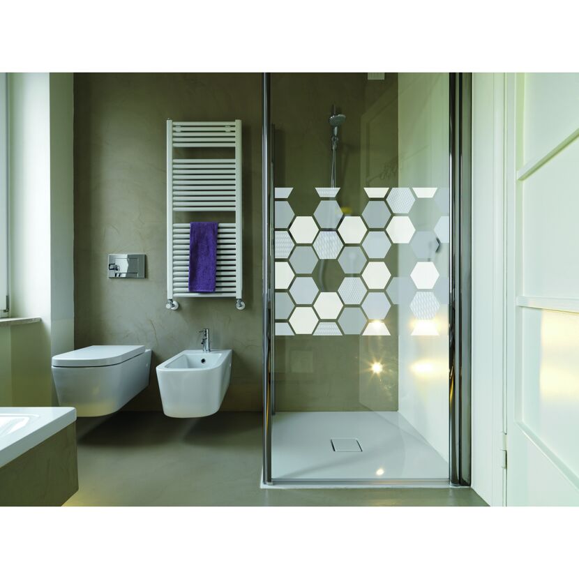 Sichtschutzfolie 'Static Premium' wido-transparent 67,5 x 150 cm