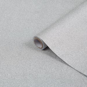 Plage 161006 Klebefolie für Duschabtrennung, Vinyl, Grau, 80 x 200 cm