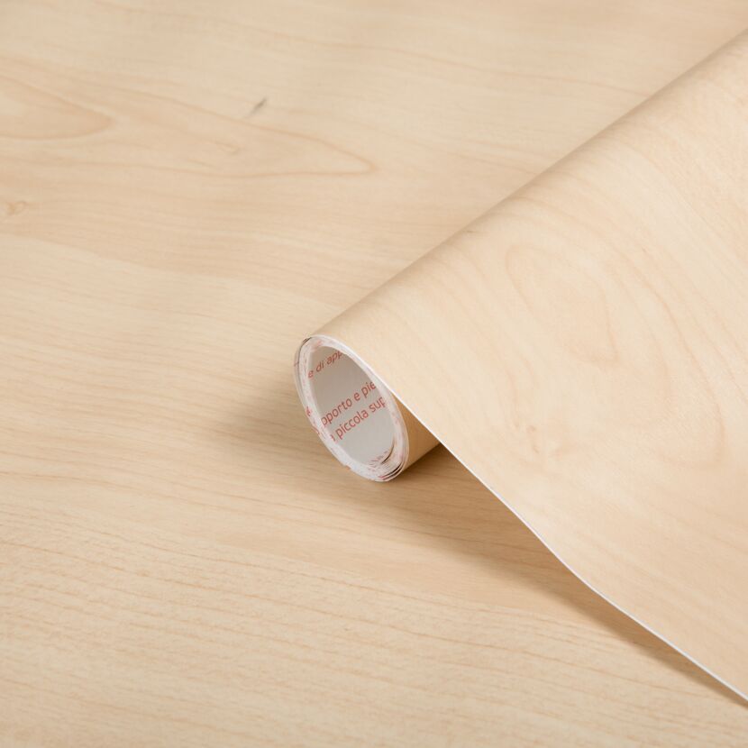 Rolle mit hellbrauner Klebefolie
