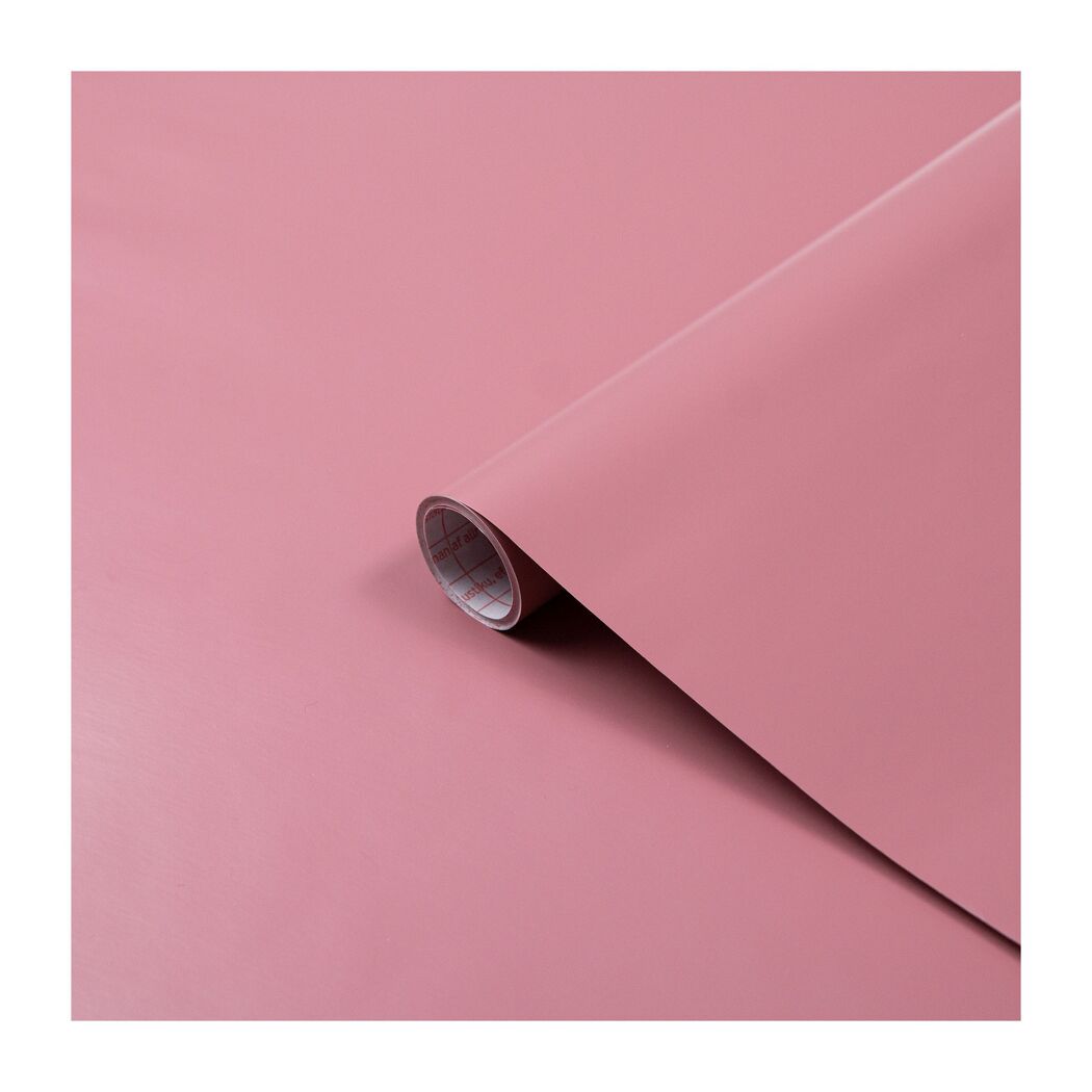 Klebefolie rosé seidenmatt 45 x 200 cm