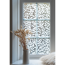 Verkleinertes Bild von Fensterfolie 'static Premium Jane' weiß/transparent florales Muster 45 x 1500 cm