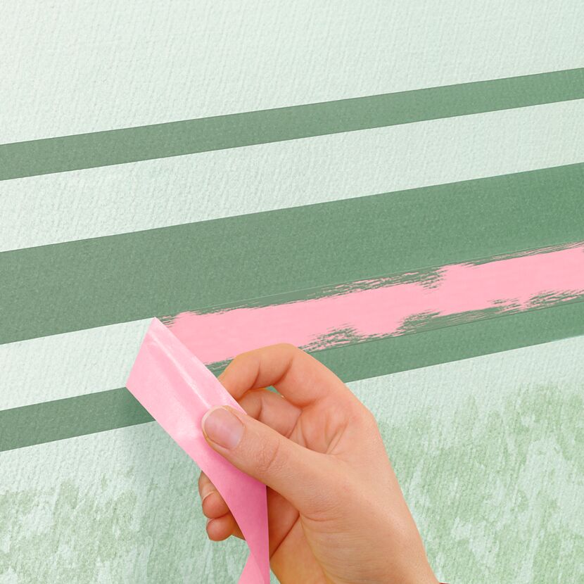 Tesa Malerband "Tapeten" 25 m rosa
