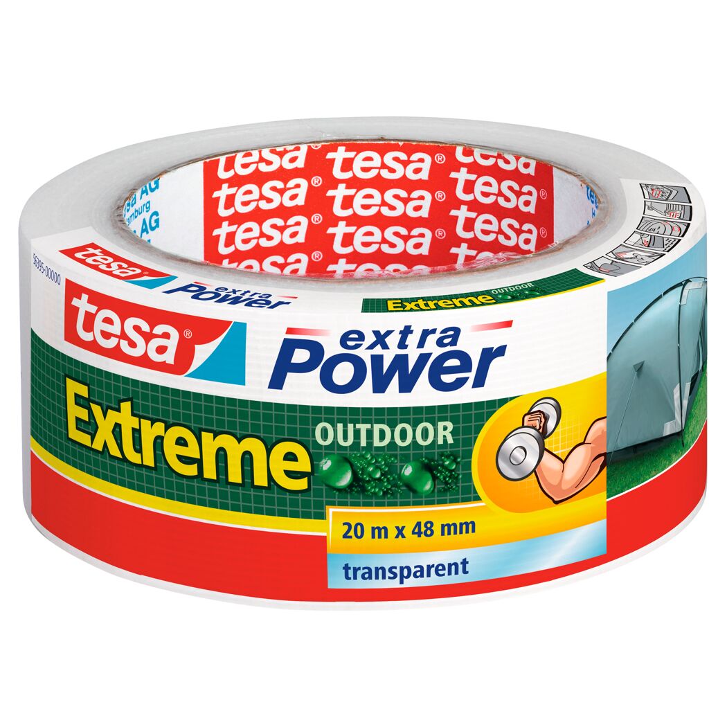 tesa Extra Power Extreme Outdoor transparent