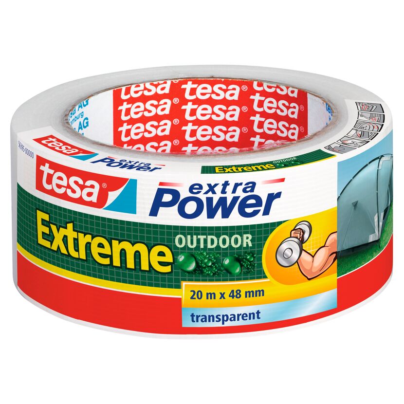 tesa Extra Power Extreme Outdoor transparent