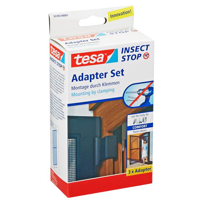 Tesa Insect Stop Adapterset Fur Alu Comfort Tur Braun ǀ Toom Baumarkt