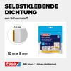 Schaumstoffdichtung Universal 'Insulation' weiß 0,6 x 0,9 x 1000 cm