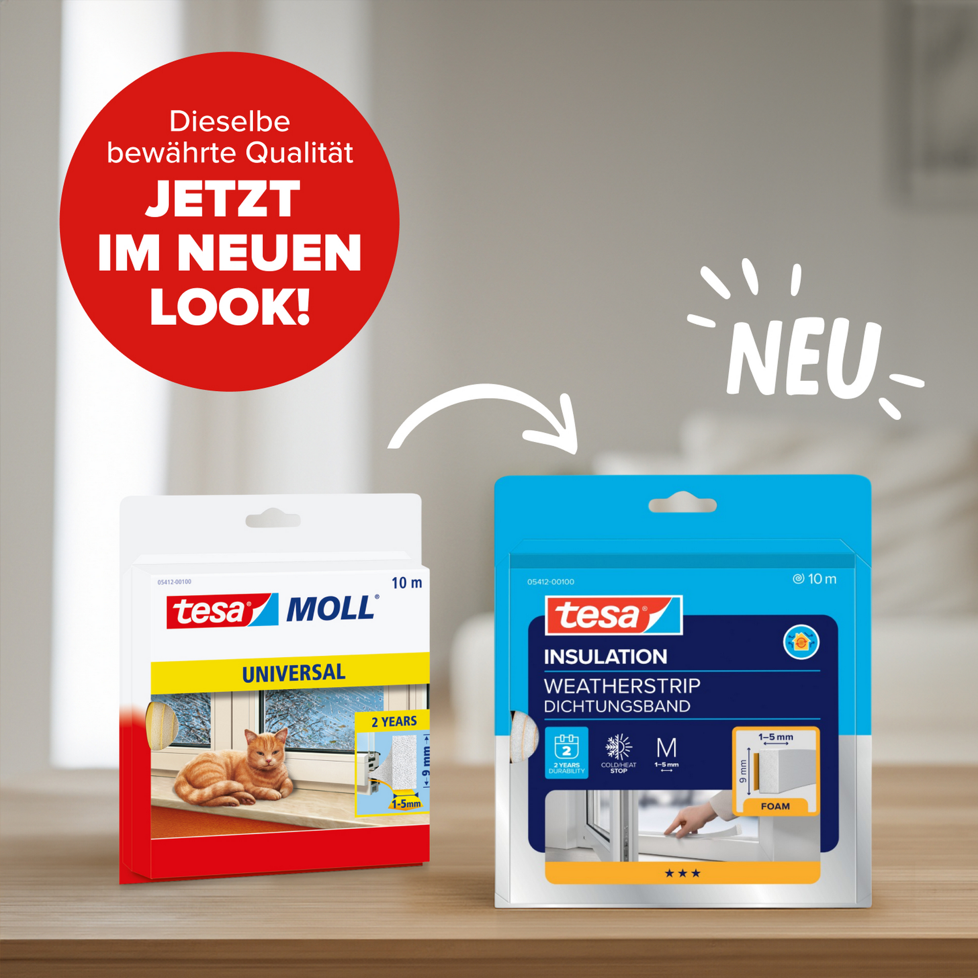 Schaumstoffdichtung Universal 'Insulation' weiß 0,6 x 0,9 x 1000 cm