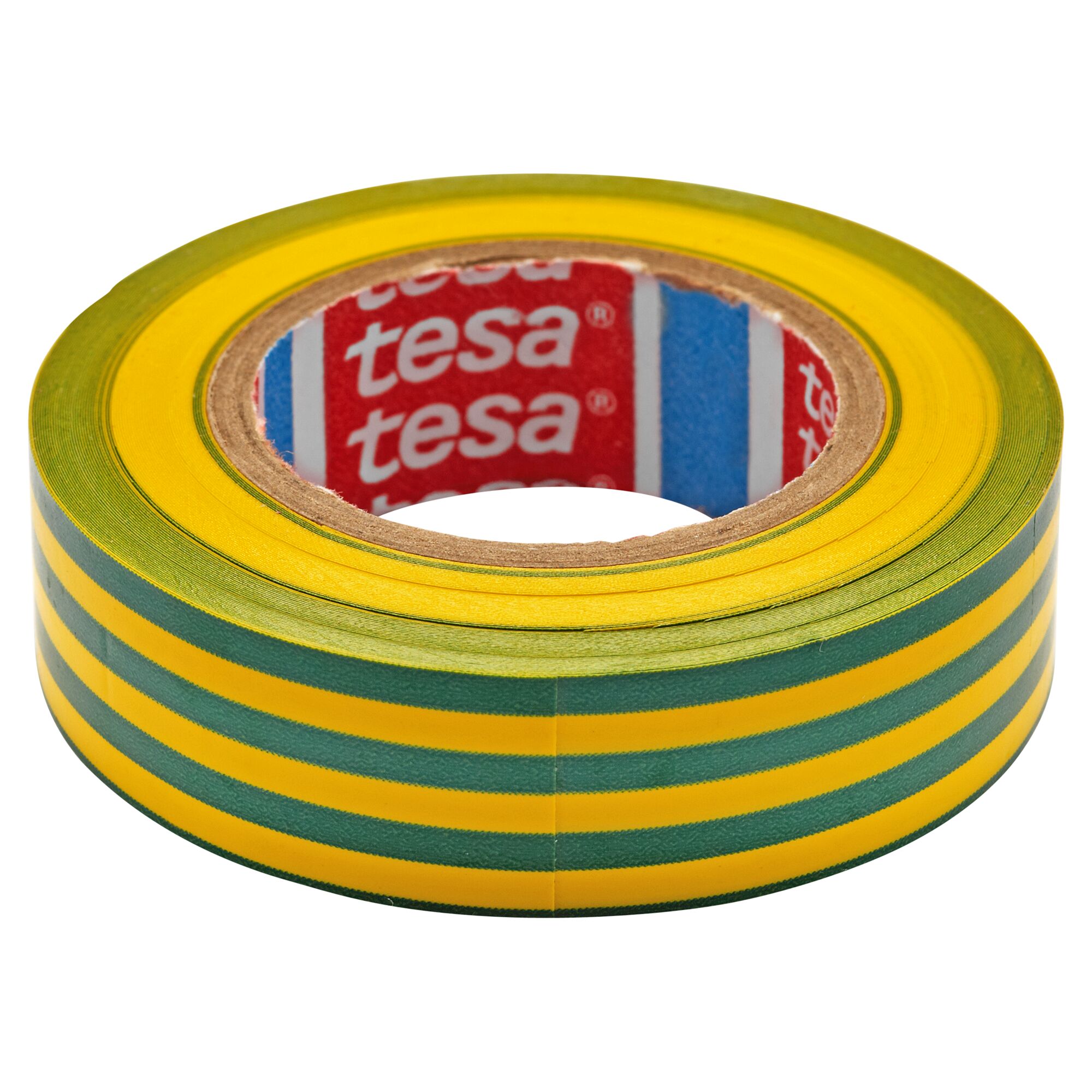 Grünes und gelbes Isolierband von Tesa