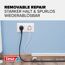 Klebeband 'Removable Repair' weiß 10 m