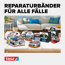Klebeband 'Removable Repair' grau 10 m