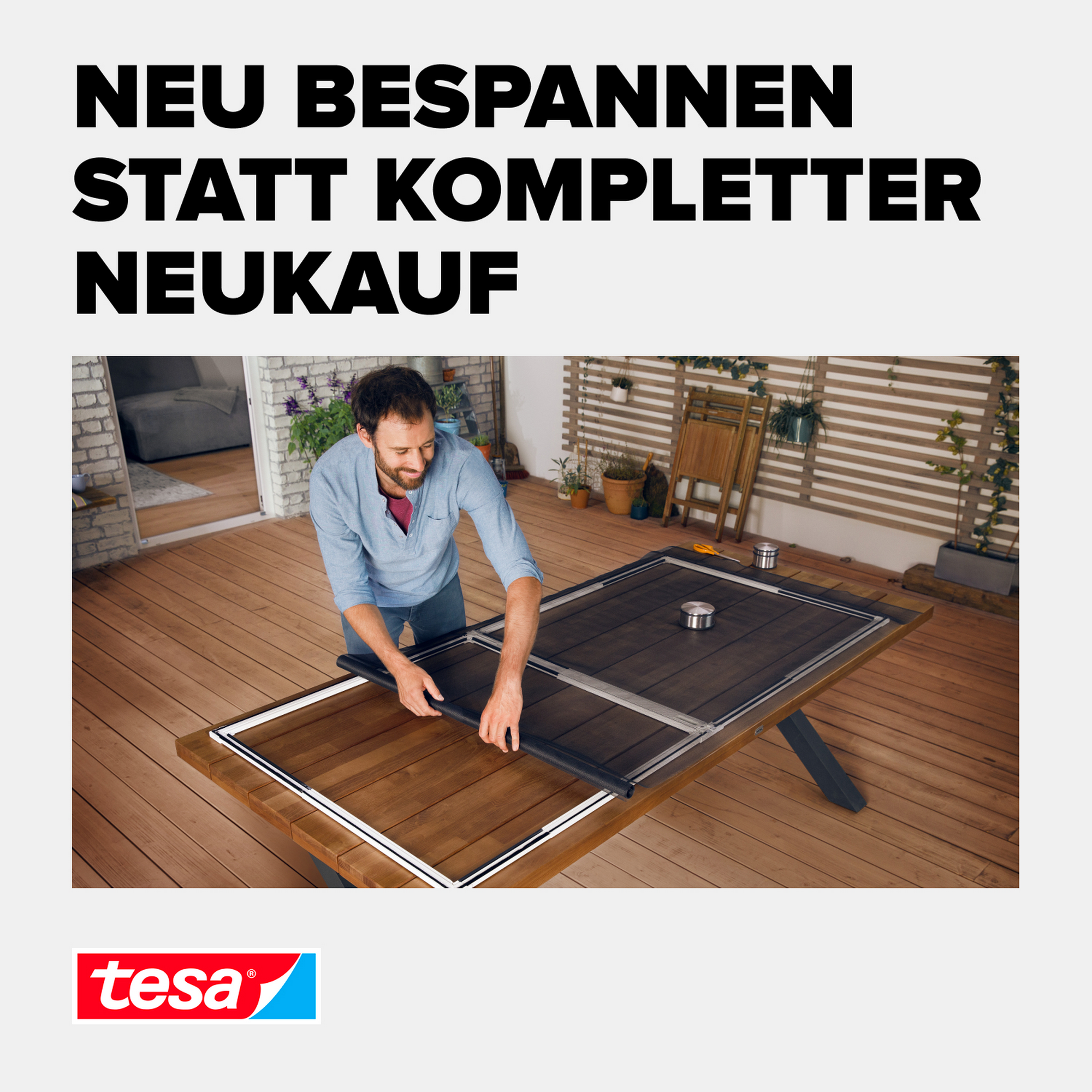Ersatzrolle für Fliegengitter 'Alu Fiberglas' durchsichtig 120 x 250 cm