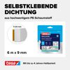 Schaumstoffdichtung Standard 'Insulation' weiß 0,4 x 0,9 x 600 cm