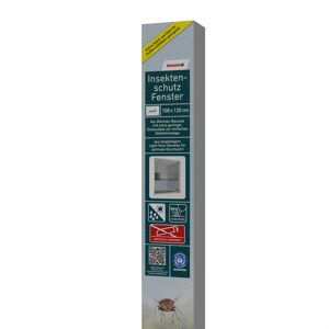 Insektenschutz Fenster 100 x 120 cm weiß