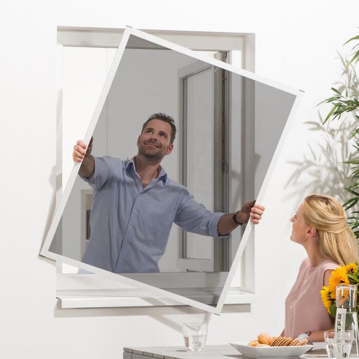 toom Fliegengitter, AluFensterBausatz &quot;Master Slim